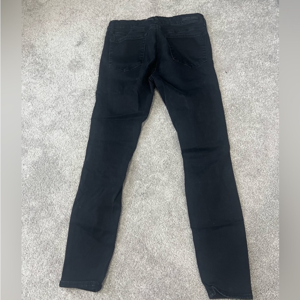 Articles of society skinny black distressed jeans 29